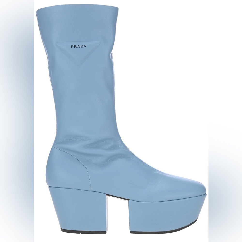 PRADA Platform Pull On Boots